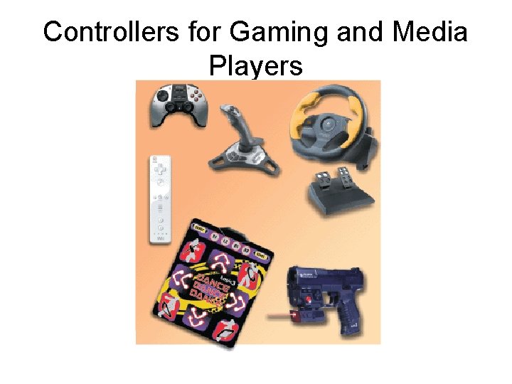 Controllers for Gaming and Media Players 