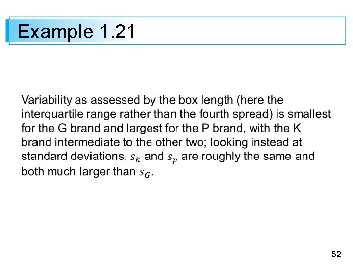 Example 1. 21 52 