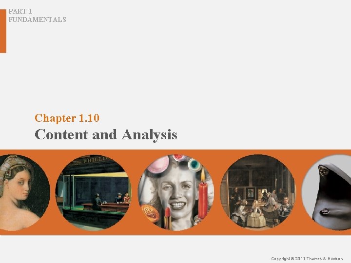 PART 1 FUNDAMENTALS Chapter 1 10 Content and