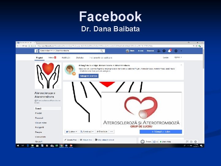 Facebook Dr. Dana Baibata 