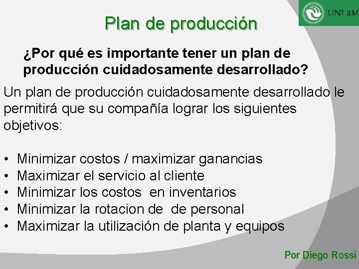 Plan de producción : ¿Por qué es importante tener un plan de producción cuidadosamente