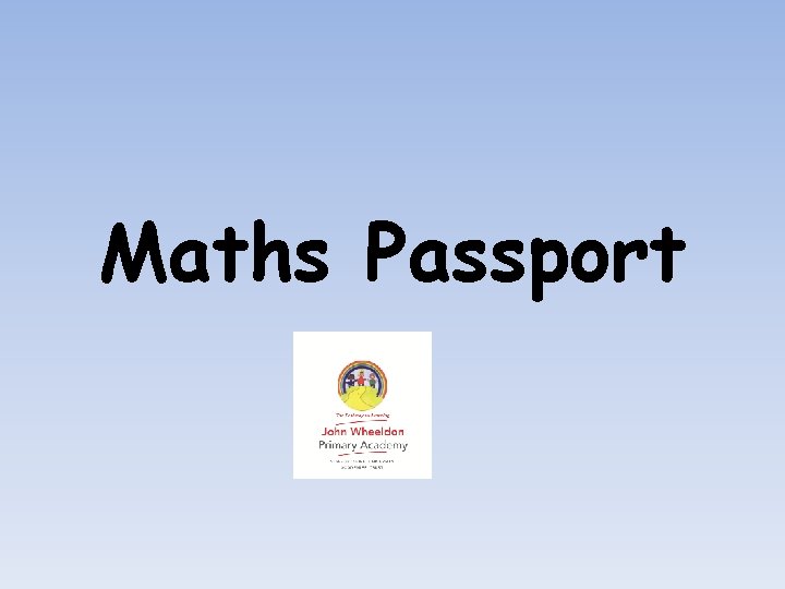 Maths Passport 