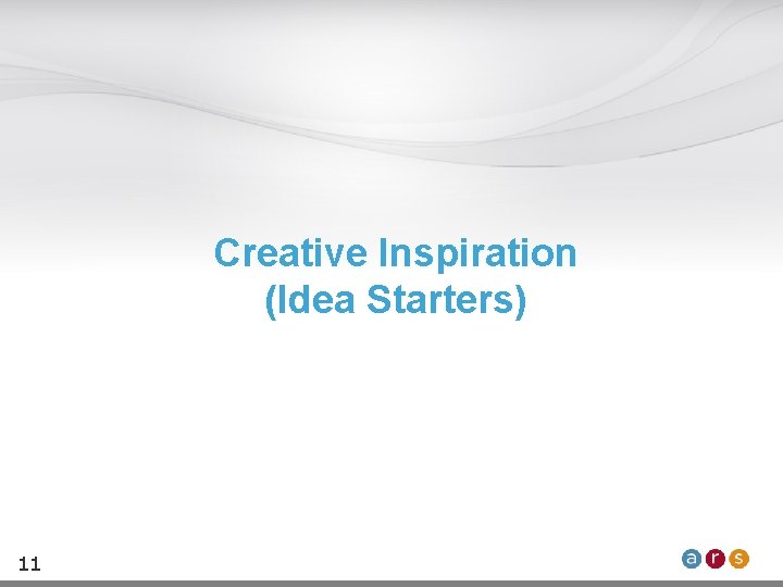 Creative Inspiration (Idea Starters) 11 