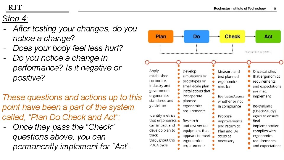 | 9 Step 4: - After testing your changes, do you notice a change?