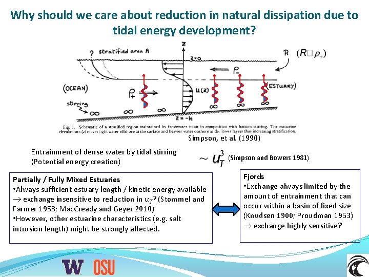 Why should we care about reduction in natural dissipation due to tidal energy development?