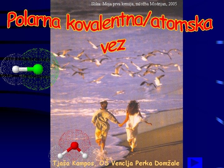 Slika: Moja prva kemija, založba Modrijan, 2005 Tjaša Kampos, OŠ Venclja Perka Domžale 