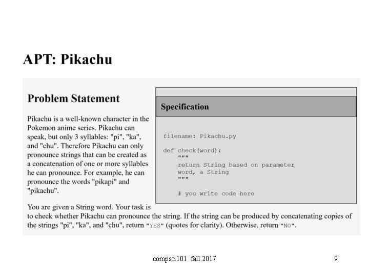compsci 101 fall 2017 9 