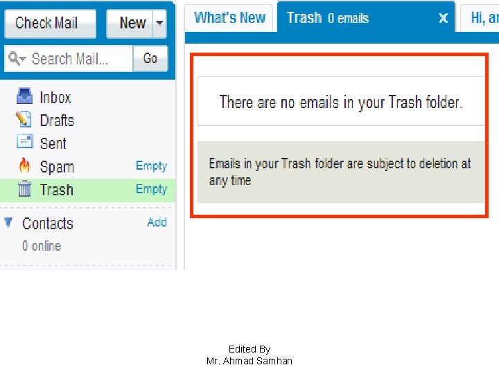 Edited By Mr. Ahmad Samhan 