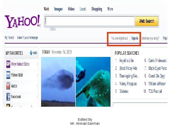 Edited By Mr. Ahmad Samhan 