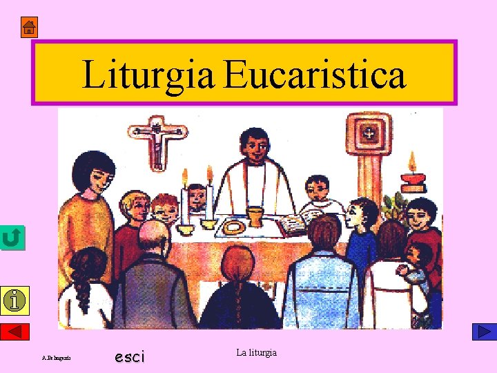 Liturgia Eucaristica A. Belingardi esci La liturgia 