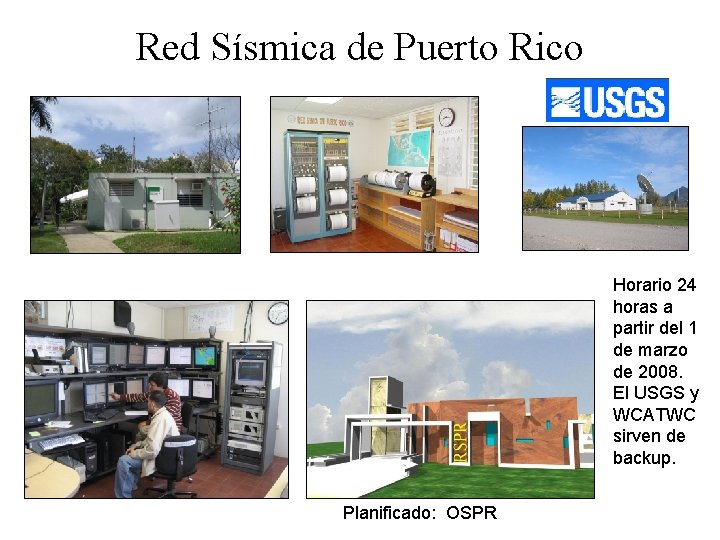 Red Sísmica de Puerto Rico Horario 24 horas a partir del 1 de marzo