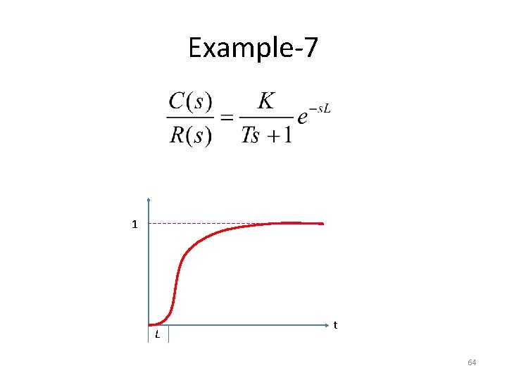 Example-7 1 L t 64 