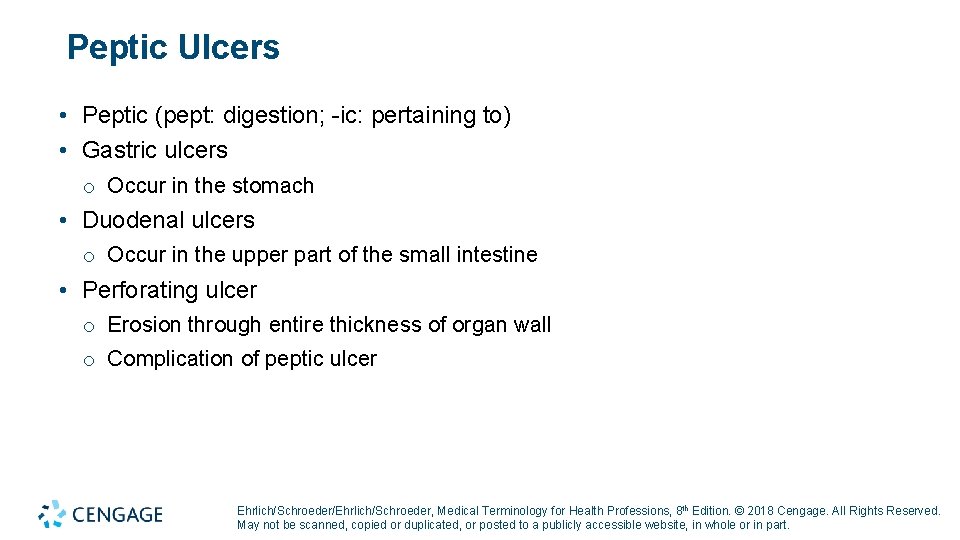 Peptic Ulcers • Peptic (pept: digestion; -ic: pertaining to) • Gastric ulcers o Occur Peptic Ulcers • Peptic (pept: digestion; -ic: pertaining to) • Gastric ulcers o Occur