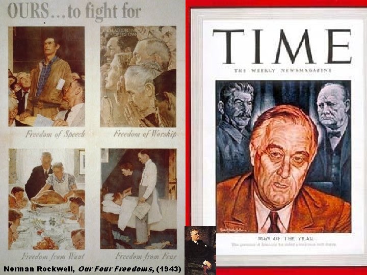 Norman Rockwell, Our Four Freedoms, (1943) 