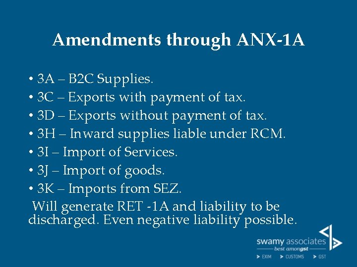 Amendments through ANX-1 A • 3 A – B 2 C Supplies. • 3