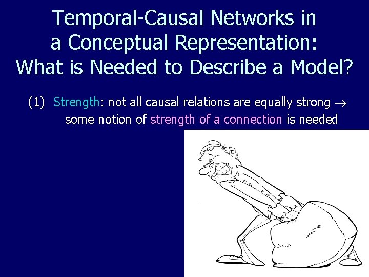 Temporal-Causal Networks in a Conceptual Representation: What is Needed to Describe a Model? (1)