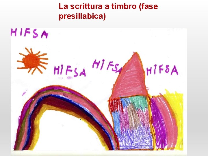 La scrittura a timbro (fase presillabica) 