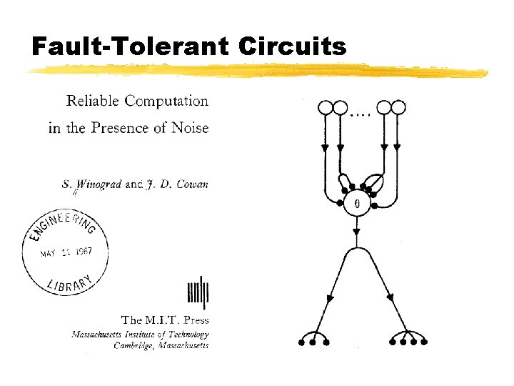 Fault-Tolerant Circuits 