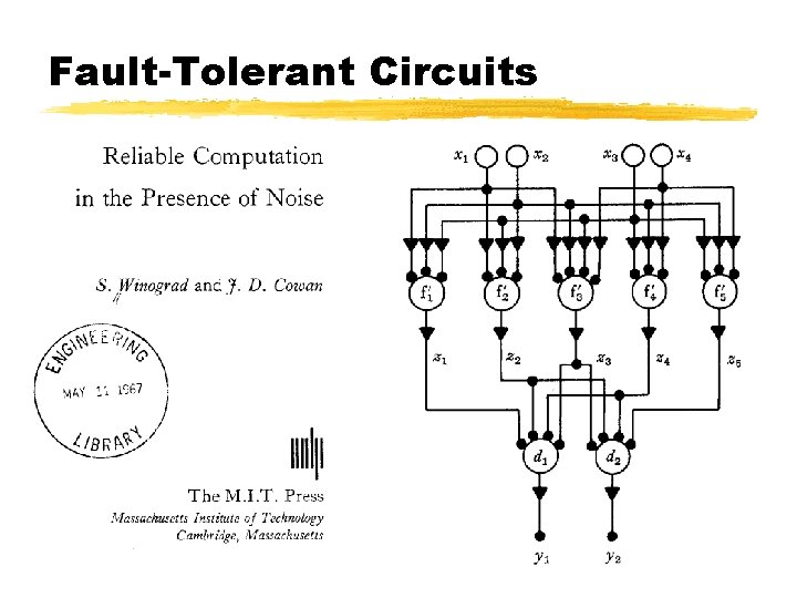 Fault-Tolerant Circuits 