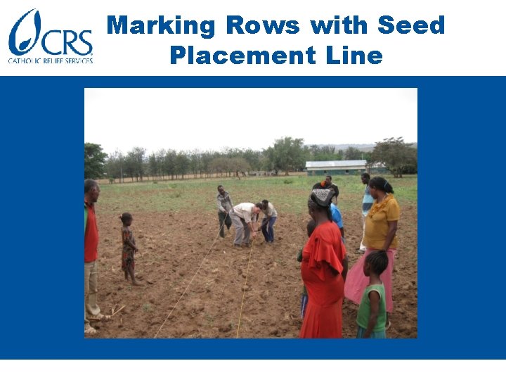 Marking Rows with Seed Placement Line 