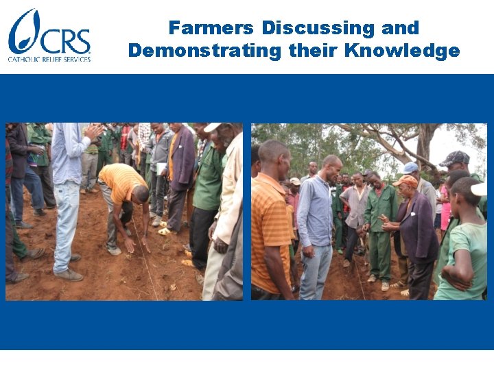 Farmers Discussing and Demonstrating their Knowledge 