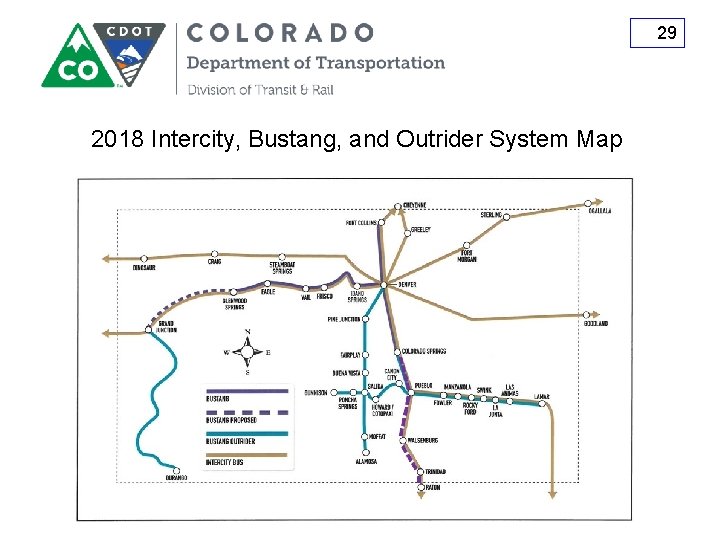 29 2018 Intercity, Bustang, and Outrider System Map 