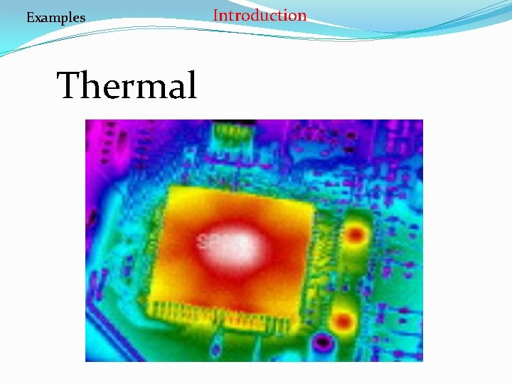 Examples Thermal Introduction 