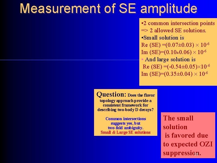 Se Unit Branching Fraction Measurements and SU3 Diagrammatic Analysis of