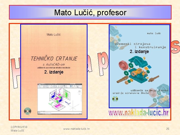 Mato Lučić, profesor 2. izdanje COPYRIGHT© Mato Lučić www. naklada-lucic. hr 25 