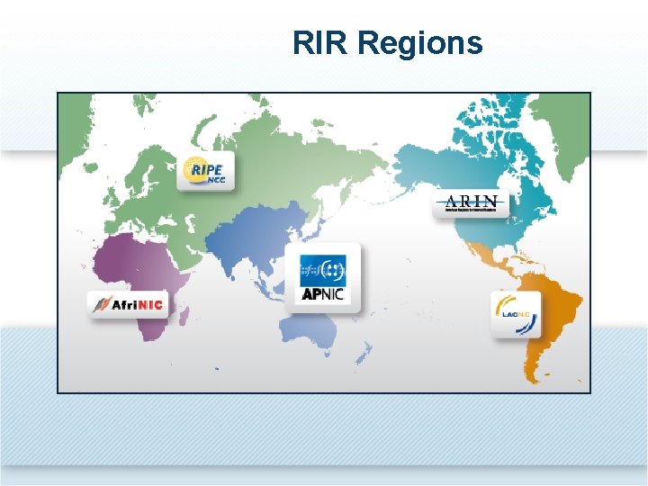 RIR Regions 