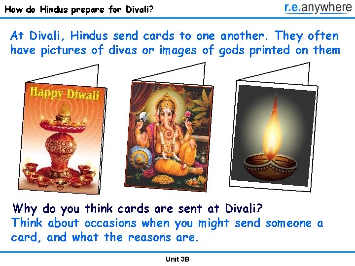 How do Hindus prepare for Divali? At Divali, Hindus send cards to one another.