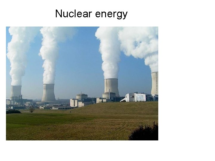 Nuclear energy 
