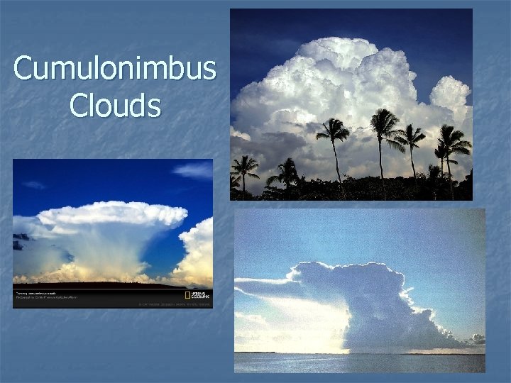 Cumulonimbus Clouds 