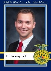 Idaho Agricultural Education Dr. Jeremy Falk 