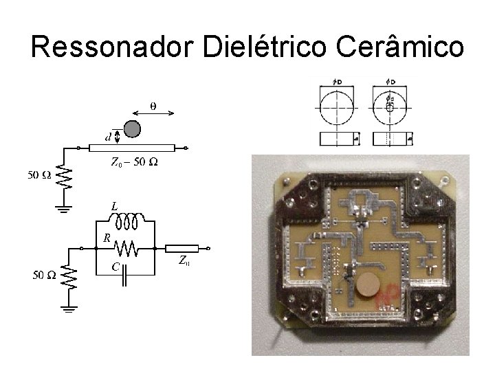 Ressonador Dielétrico Cerâmico 