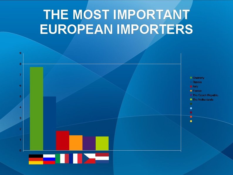 THE MOST IMPORTANT EUROPEAN IMPORTERS 