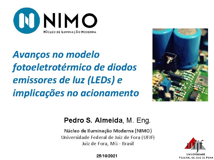 Avanços no modelo fotoeletrotérmico de diodos emissores de luz (LEDs) e implicações no acionamento