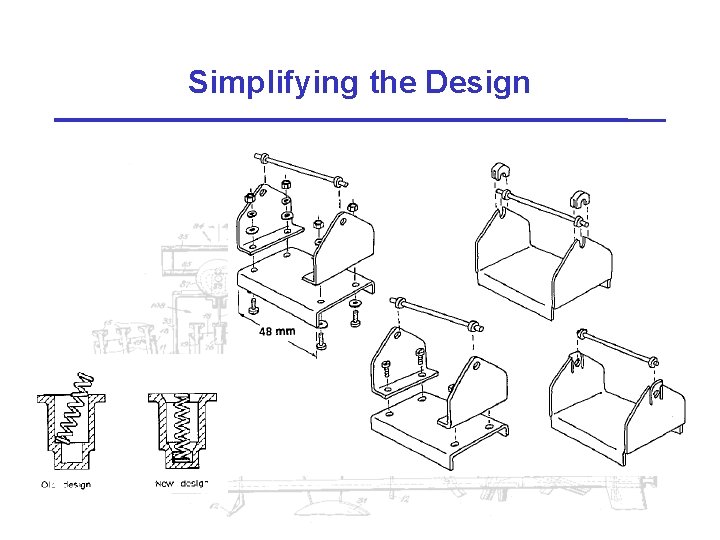 Simplifying the Design 