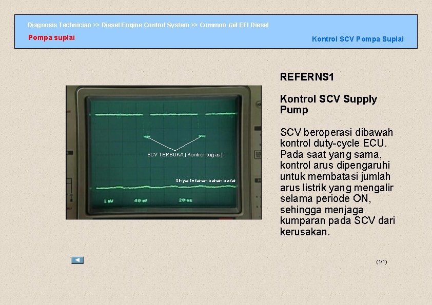 Diagnosis Technician >> Diesel Engine Control System >> Common-rail EFI Diesel Pompa suplai Kontrol