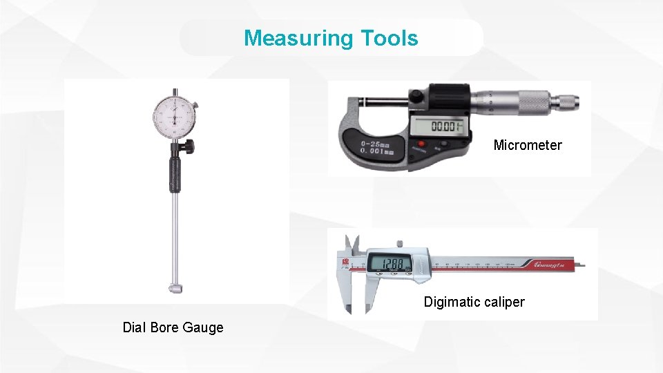 Measuring Tools Micrometer Digimatic caliper Dial Bore Gauge 