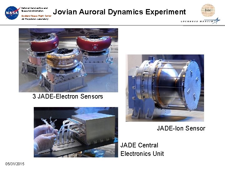 National Aeronautics and Space Administration Goddard Space Flight Center Jet Propulsion Laboratory Jovian Auroral