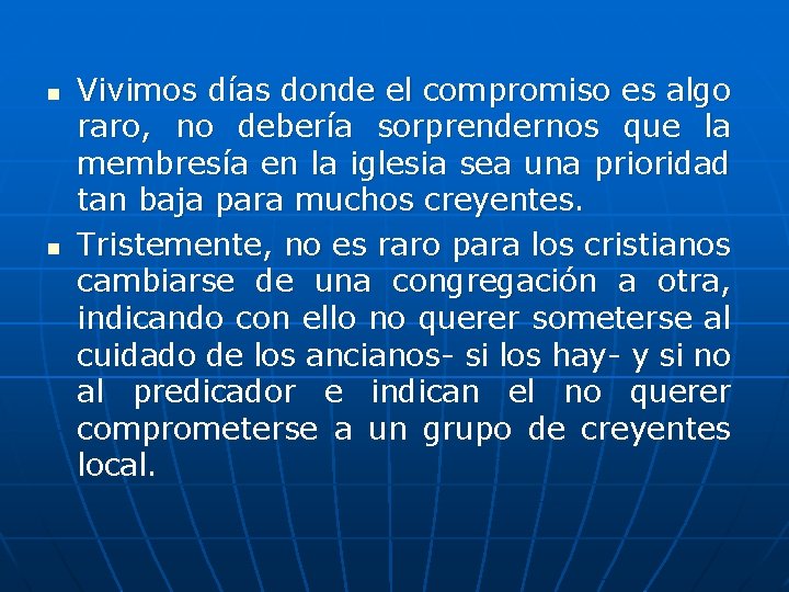 n n Vivimos días donde el compromiso es algo raro, no debería sorprendernos que