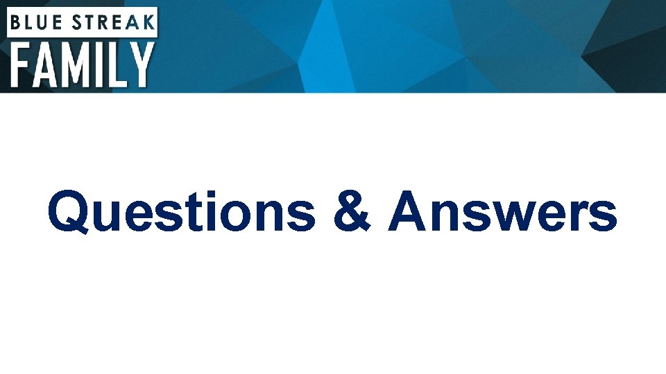 Questions & Answers 