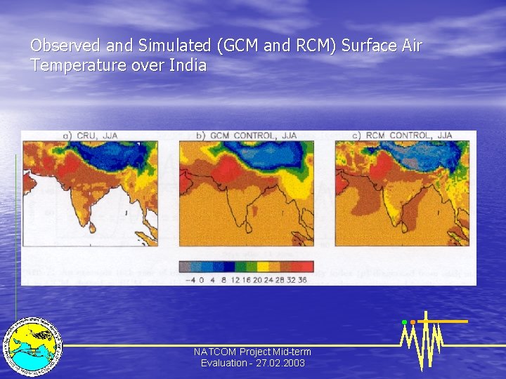 Observed and Simulated (GCM and RCM) Surface Air Temperature over India NATCOM Project Mid-term