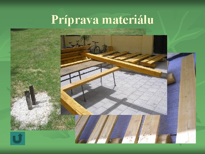 Príprava materiálu 