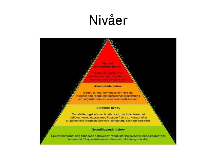 Nivåer 