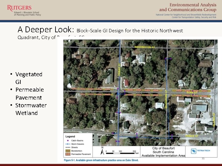 A Deeper Look: Block-Scale GI Design for the Historic Northwest Quadrant, City of Beaufort,