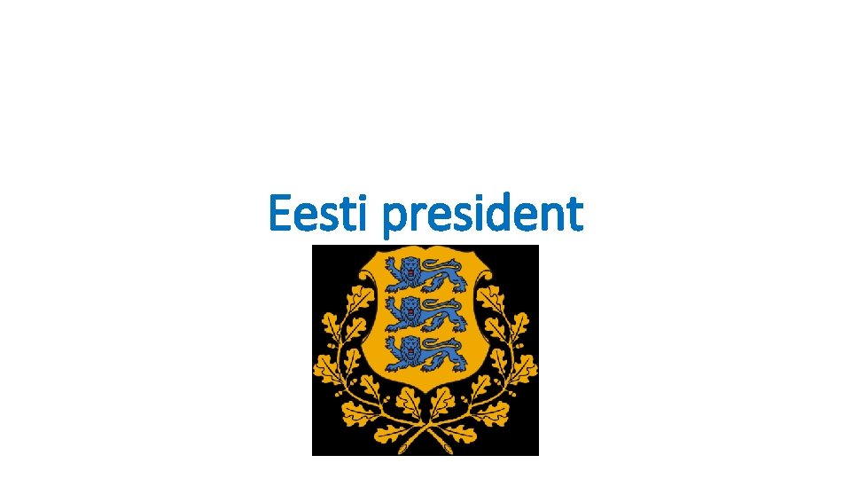 Eesti president 