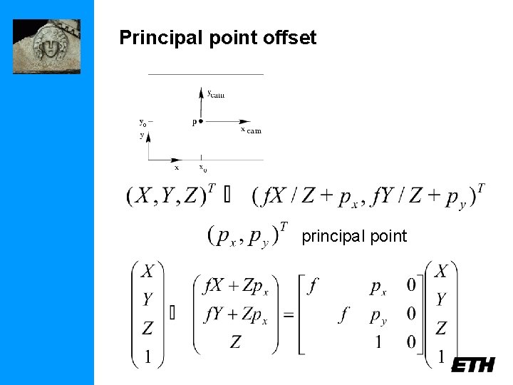 Principal point offset principal point 
