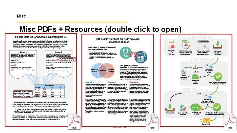 Misc PDFs + Resources (double click to open) ked. asu. edu 47 